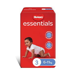 Huggies essential nappies sale