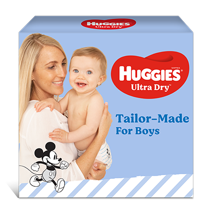 Huggies Ultra Dry Nappies for Boys Huggies AU