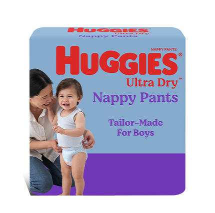Ultra Dry Nappy Pants for Boys - Huggies AU