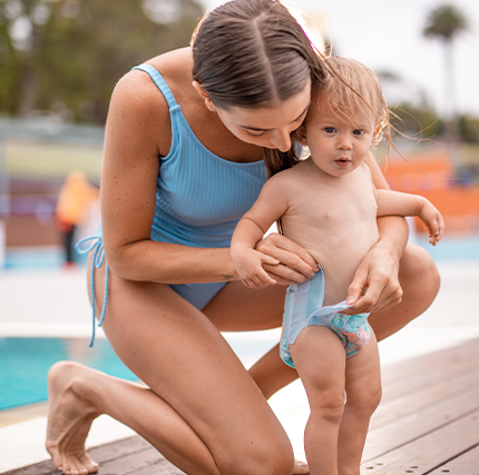 Little Swimmer Disposable Swim Nappies Huggies AU